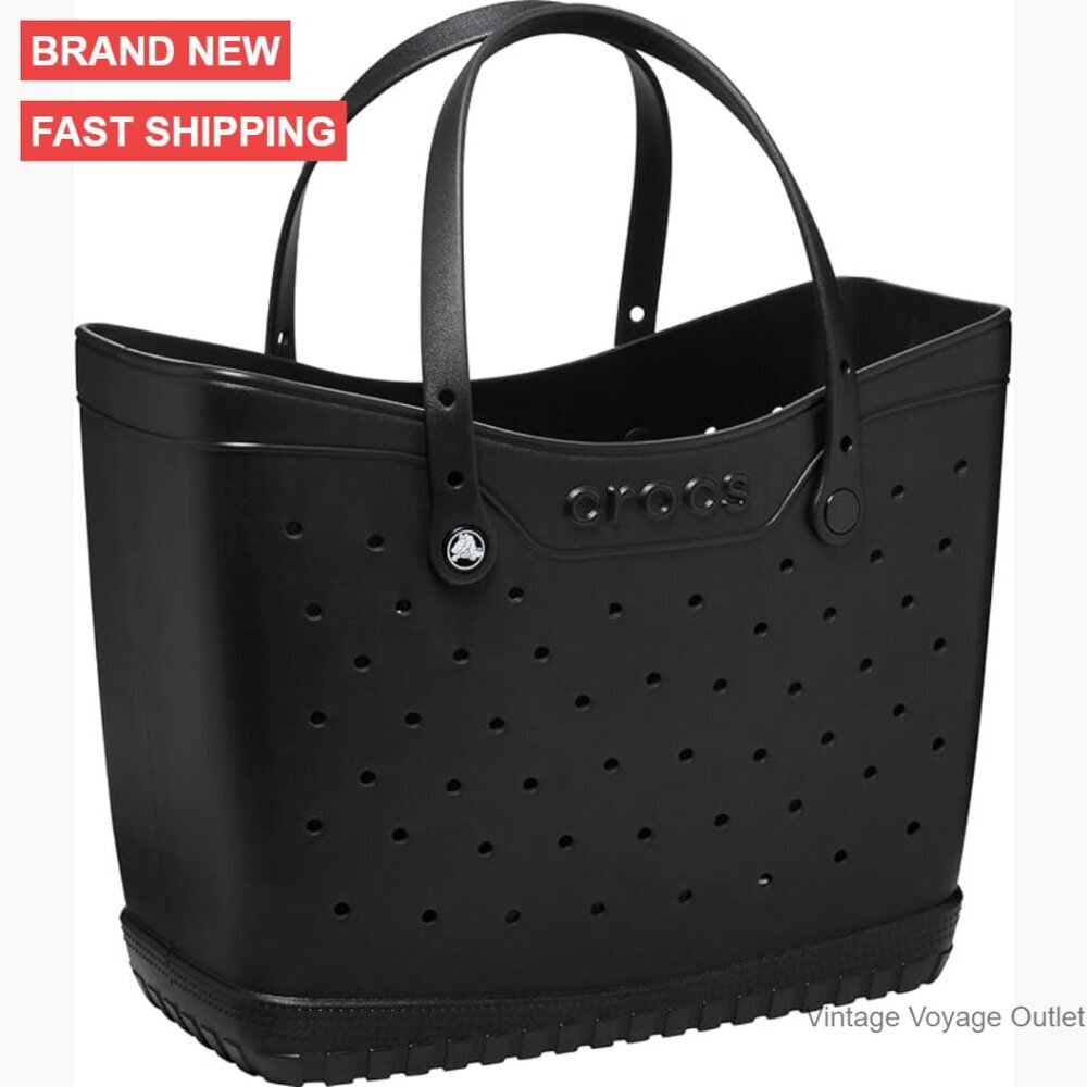 Large Durable Tote Bag, Washable Waterproof, Soft Straps, 21x16 Inches